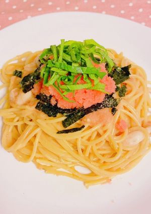 和風明太子パスタ〜-レシピのメイン写真