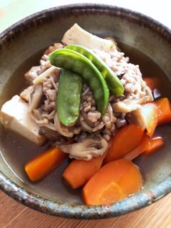 あつあげと人参のきのこたっぷりあんかけ-レシピのメイン写真