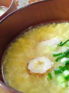 えのきとちくわ入り☆かきたま汁-レシピのメイン写真