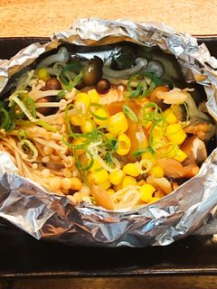 秋の味覚!鮭ときのこのホイル焼き-レシピのメイン写真