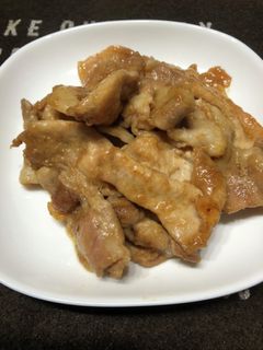 簡単生姜焼き-レシピのメイン写真