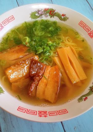 鶏だし角煮塩中華そば-レシピのメイン写真