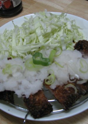とんかつ【大根おろし添え】-レシピのメイン写真