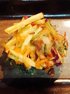 きのことサツマイモのサックリかき揚げ-レシピのメイン写真