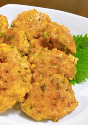 夏野菜のチーズつくね-レシピのメイン写真
