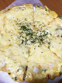 ふわふわ卵のピザ風オムレツ-レシピのメイン写真