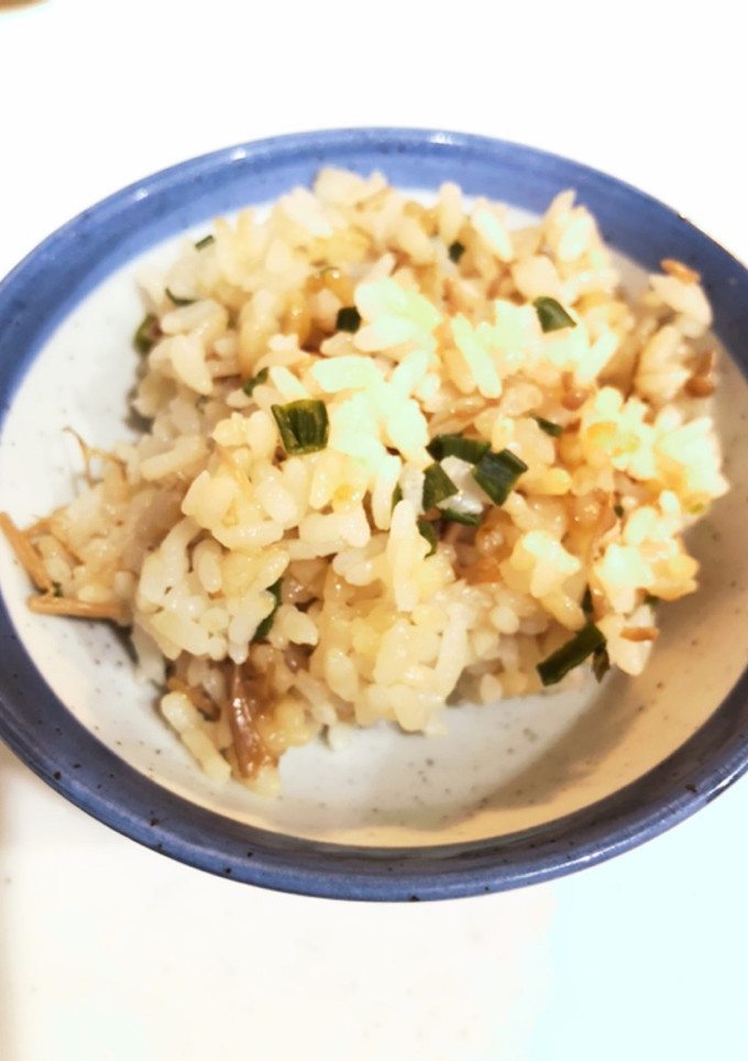 簡単！なめ茸の炊き込みご飯-レシピのメイン写真