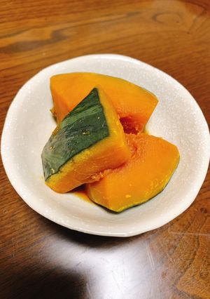 甘口かぼちゃの煮物 圧力鍋-レシピのメイン写真