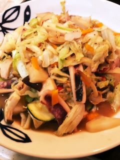 イカとエリンギのオイスターバター炒め-レシピのメイン写真