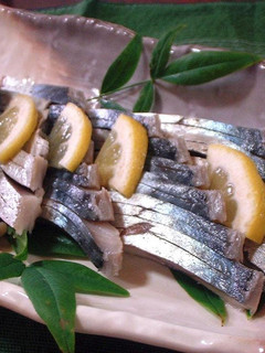 レモンでさわやかしめ鯖-レシピのメイン写真
