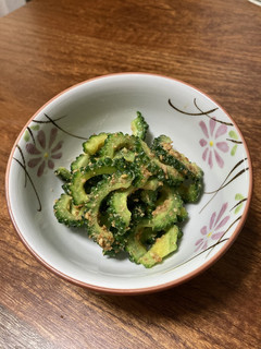 ゴーヤのごま和え-レシピのメイン写真