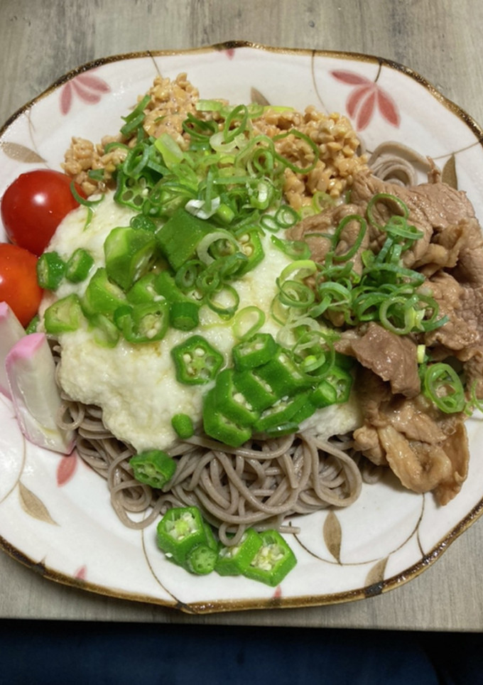 夏を乗り切れ！ネバとろ蕎麦-レシピのメイン写真