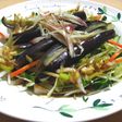 麺つゆで茄子サラダ