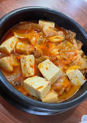 韓国男児が大好きなキムチチゲ-レシピのメイン写真