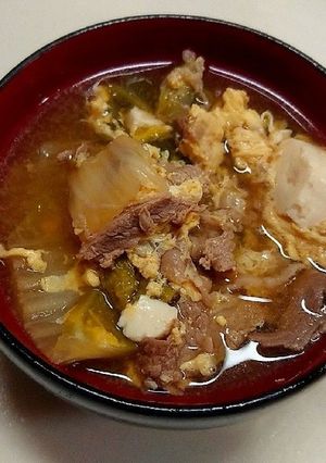 超簡単☆牛肉と白菜のスープ☆お雑煮にも-レシピのメイン写真