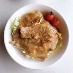 しっかり！がっつり！生姜焼き丼！-レシピのメイン写真