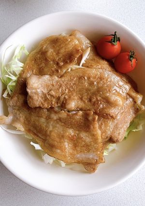 しっかり！がっつり！生姜焼き丼！-レシピのメイン写真