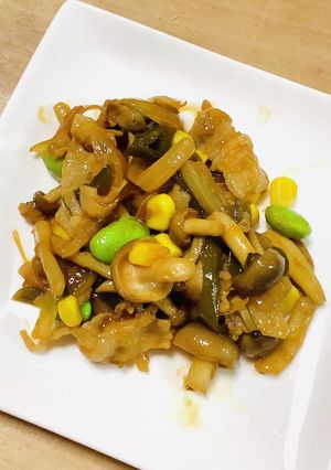 子どもに食べてほしい6品目ケチャップ炒め-レシピのメイン写真