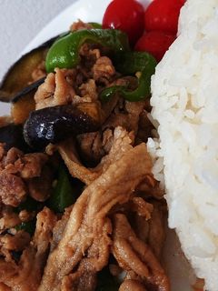 簡単♪ご飯がすすむ豚なすピーマンの炒め物-レシピのメイン写真