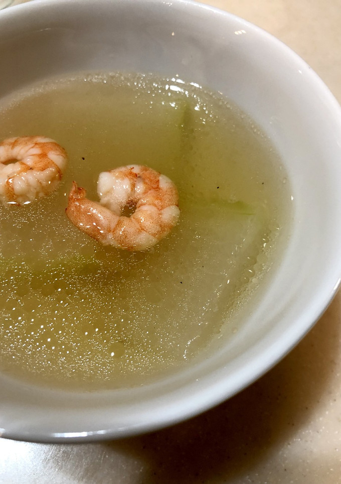 冬瓜とエビの冷たいスープ-レシピのメイン写真
