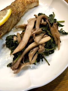 きのことほうれん草のソテー-レシピのメイン写真