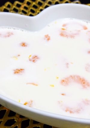 ぷるぷる甘くて美味しいミカンの牛乳かん-レシピのメイン写真