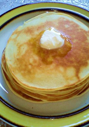 さつまいもとクリームチーズのパンケーキ-レシピのメイン写真