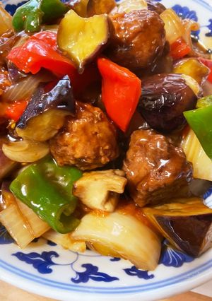 市販肉団子とトマトで超美味簡単甘酢餡かけ-レシピのメイン写真