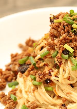 ピリ辛！やみつき！汁なし担々麺-レシピのメイン写真