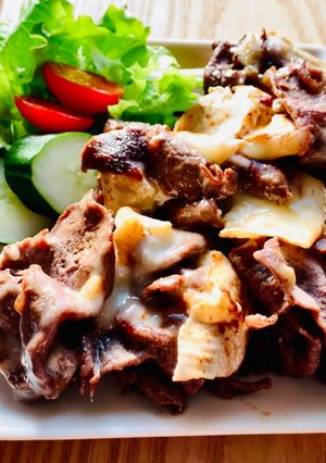 牛肉とカマンベールチーズのスパイス炒め♪-レシピのメイン写真