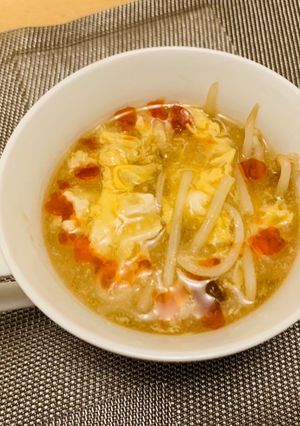 酸辣湯風スープ-レシピのメイン写真
