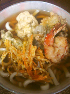 豪華な天ぷらうどん-レシピのメイン写真
