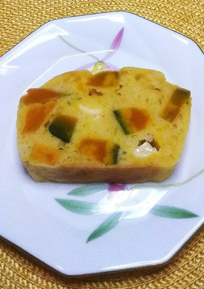 南瓜とチーズのケークサレ-レシピのメイン写真