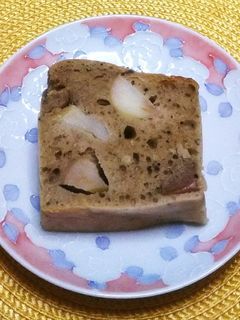 りんごのココアパウンドケーキ-レシピのメイン写真