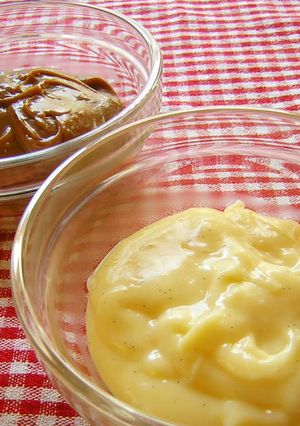 レンジで簡単・全卵のカスタードクリーム♪-レシピのメイン写真