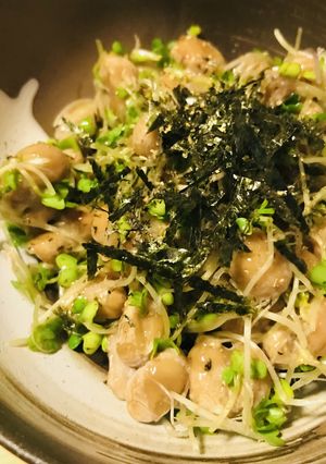 毎日の納豆●スプラウトみじん切りあえ-レシピのメイン写真