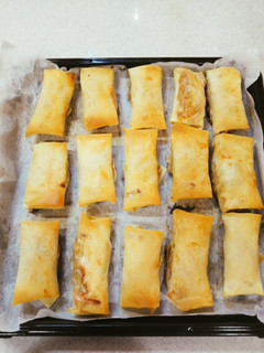 オーブンで焼き春巻き(温度&時間)-レシピのメイン写真