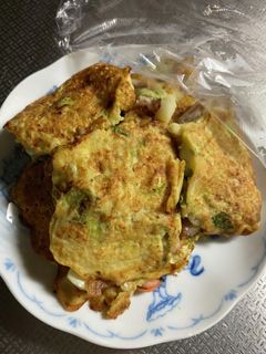 山芋おからパウダーお好み焼き-レシピのメイン写真