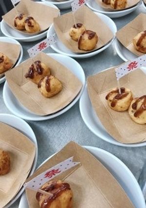 卵不使用★　ポテトたこ揚げ-レシピのメイン写真