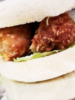 まぐろフライのイングリッシュマフィン-レシピのメイン写真