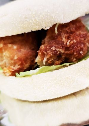 まぐろフライのイングリッシュマフィン-レシピのメイン写真