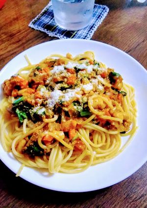 野菜ジュースで優しい甘み♪ミートソース-レシピのメイン写真