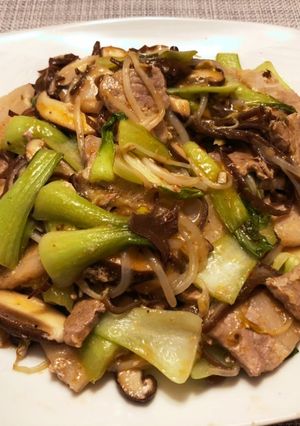【減塩】豚バラ野菜炒め-レシピのメイン写真