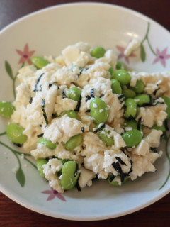 枝豆の白あえごま油風味（超簡単）-レシピのメイン写真