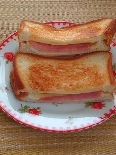 フライパンで作るホットサンド-レシピのメイン写真