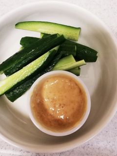 キュウリの味噌マヨ-レシピのメイン写真
