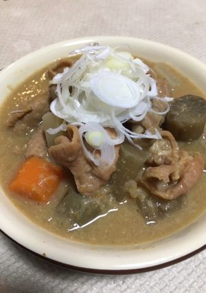 豚モツ煮込み　　味噌味-レシピのメイン写真