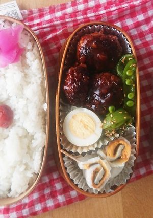 お弁当★混ぜるだけ★簡単煮込みハンバーグ-レシピのメイン写真