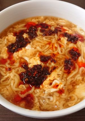 袋ラーメンで簡単♪酸辣湯麺-レシピのメイン写真
