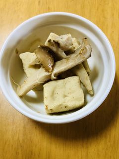 高野豆腐とエリンギの煮物-レシピのメイン写真